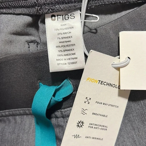 FIGS Livingstone Basic Scrub Pants S Tall - Picture 12 of 14